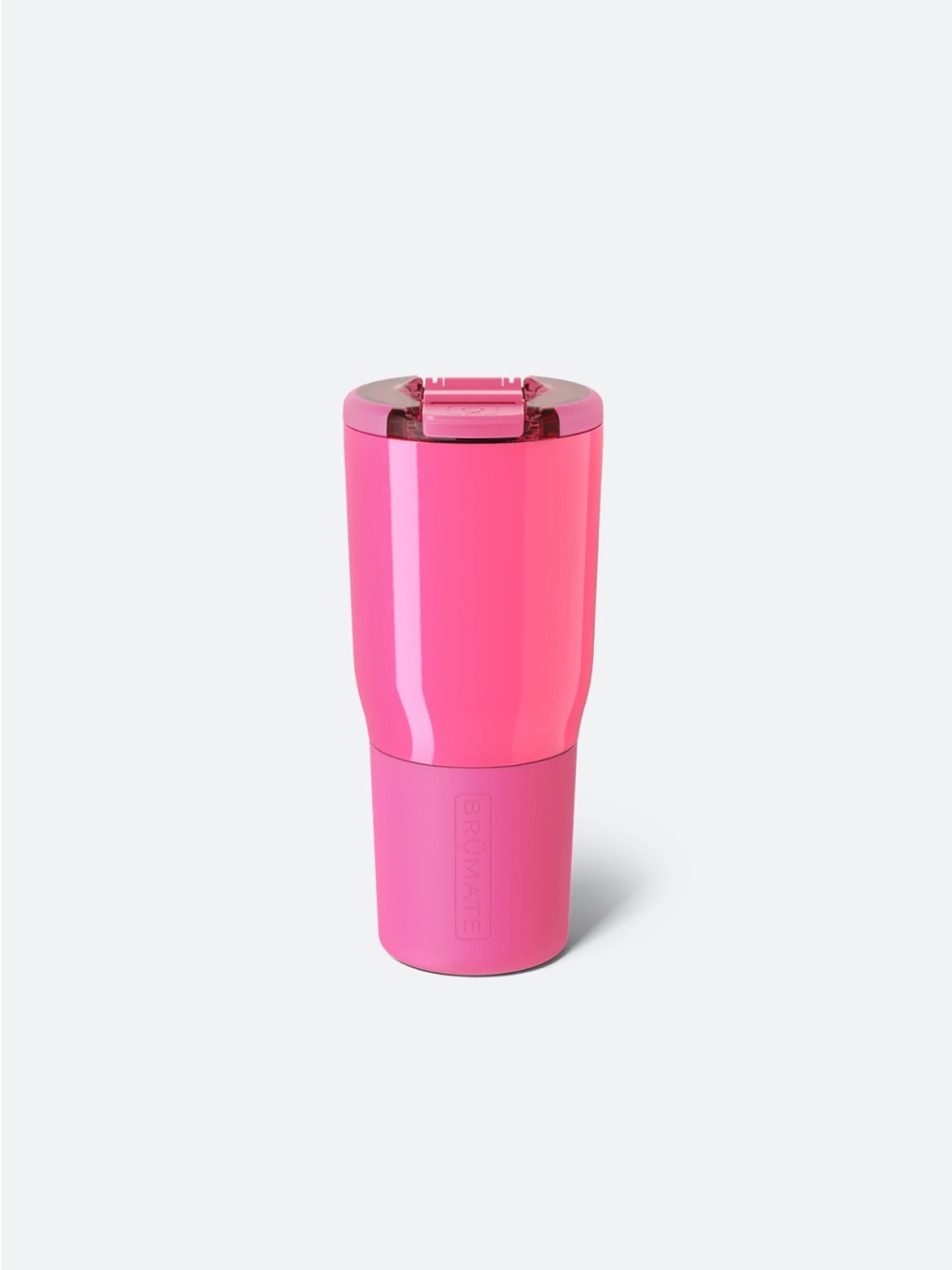 NWOT BRUMATE Pink Insulated Tumbler Travel Neon Pink